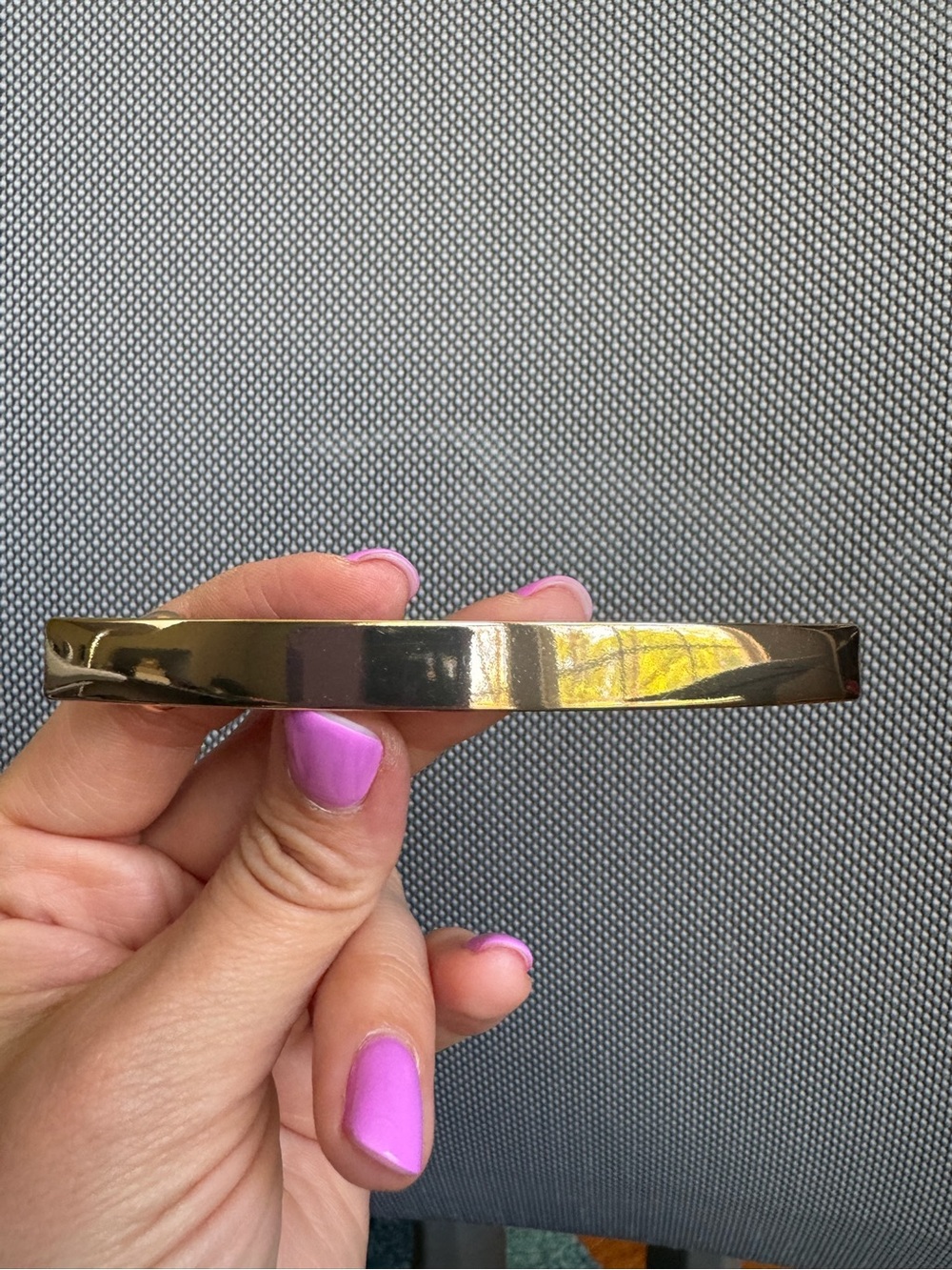 Vintage Gold Metal Barrette Hair Clip - Picture 2 of 7